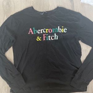 Black Abercrombie & Fitch Longsleeve Shirt